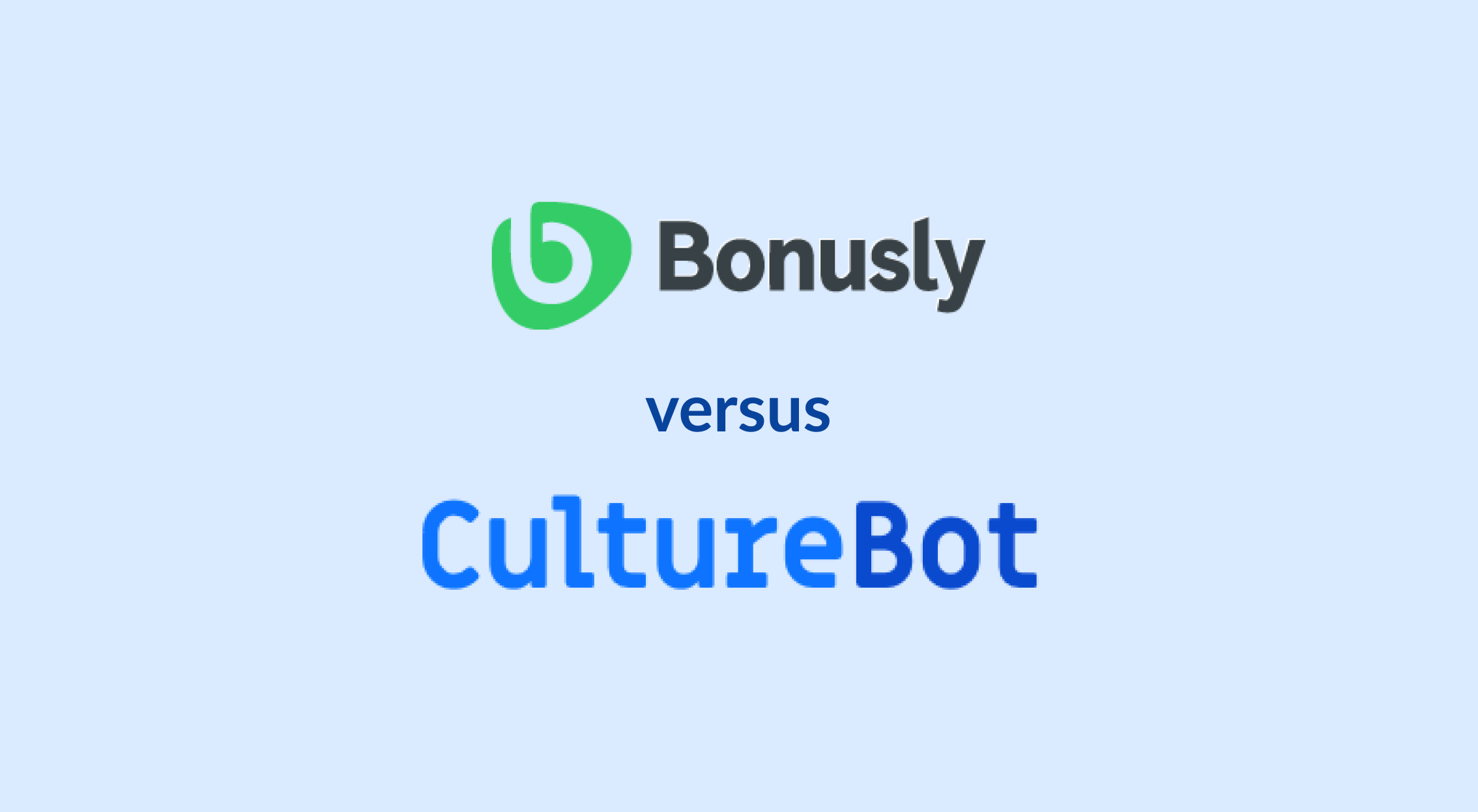 differences between bonusly and culture bot