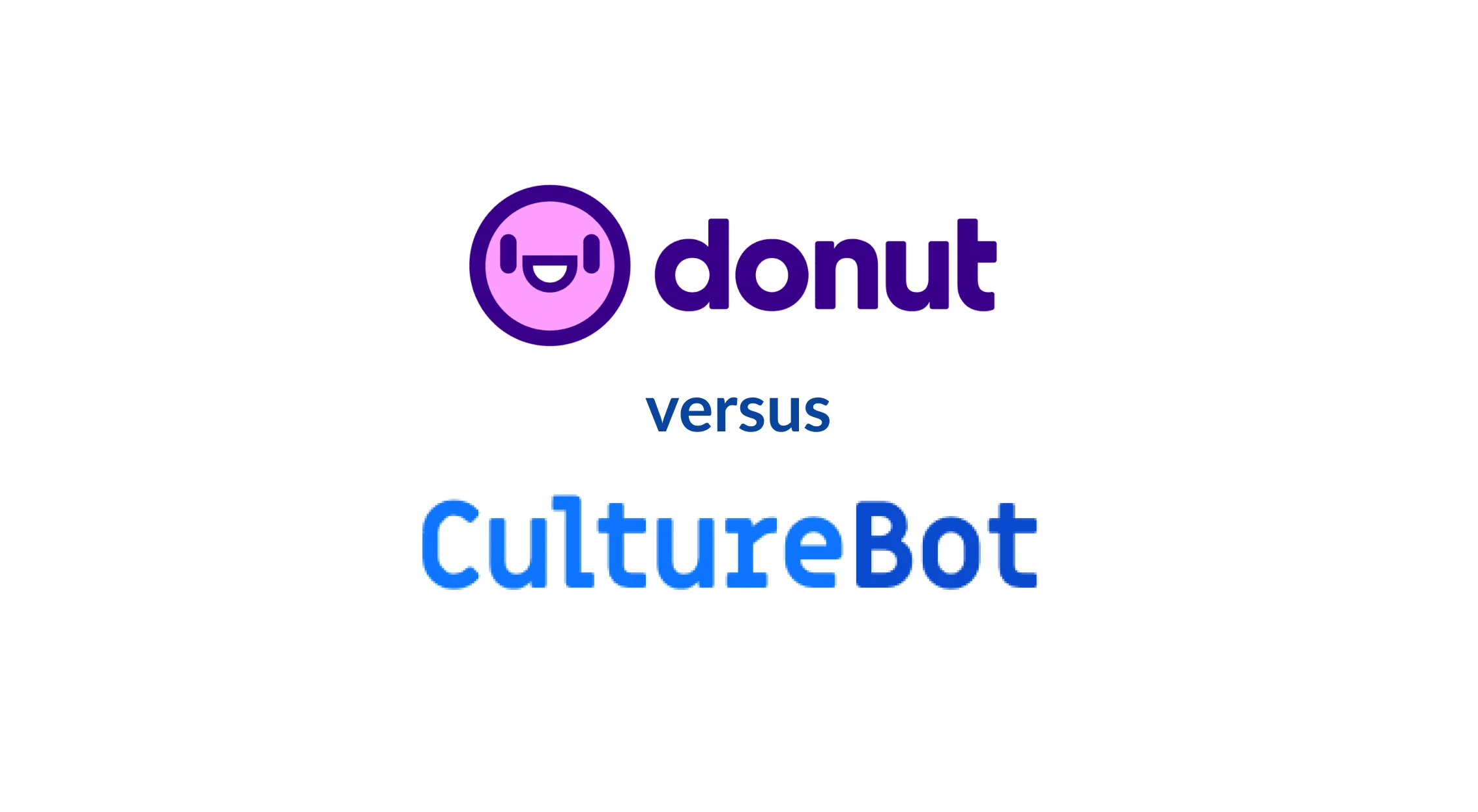 differences between donut and culture bot
