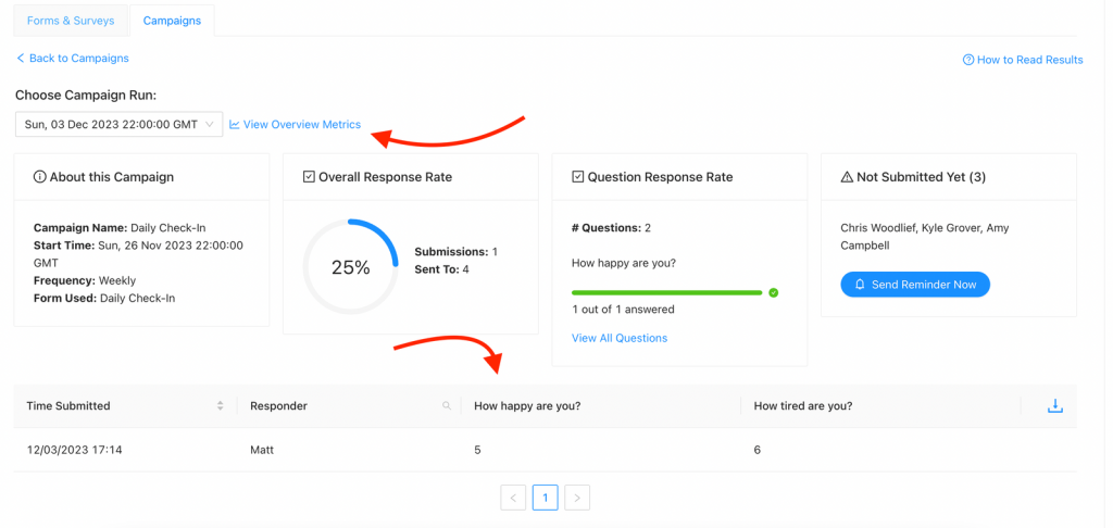 You can’t improve what you don’t measure.  This is screenshot showing how to setup surveys for NPS/engagement in Teams/Slack.