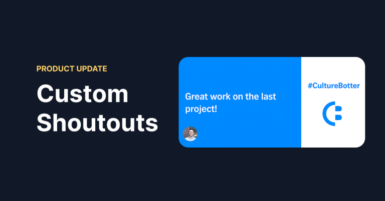 Custom Image Shoutouts for Branded Employee Recognition