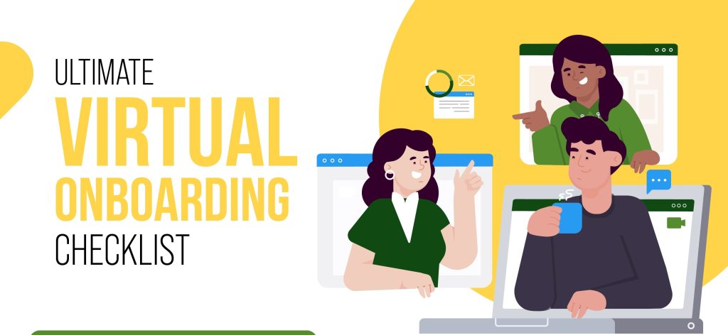 Remote & Hybrid Onboarding Checklist to help People Ops Teams and Executives get their new hires to "click in" to the company's culture.