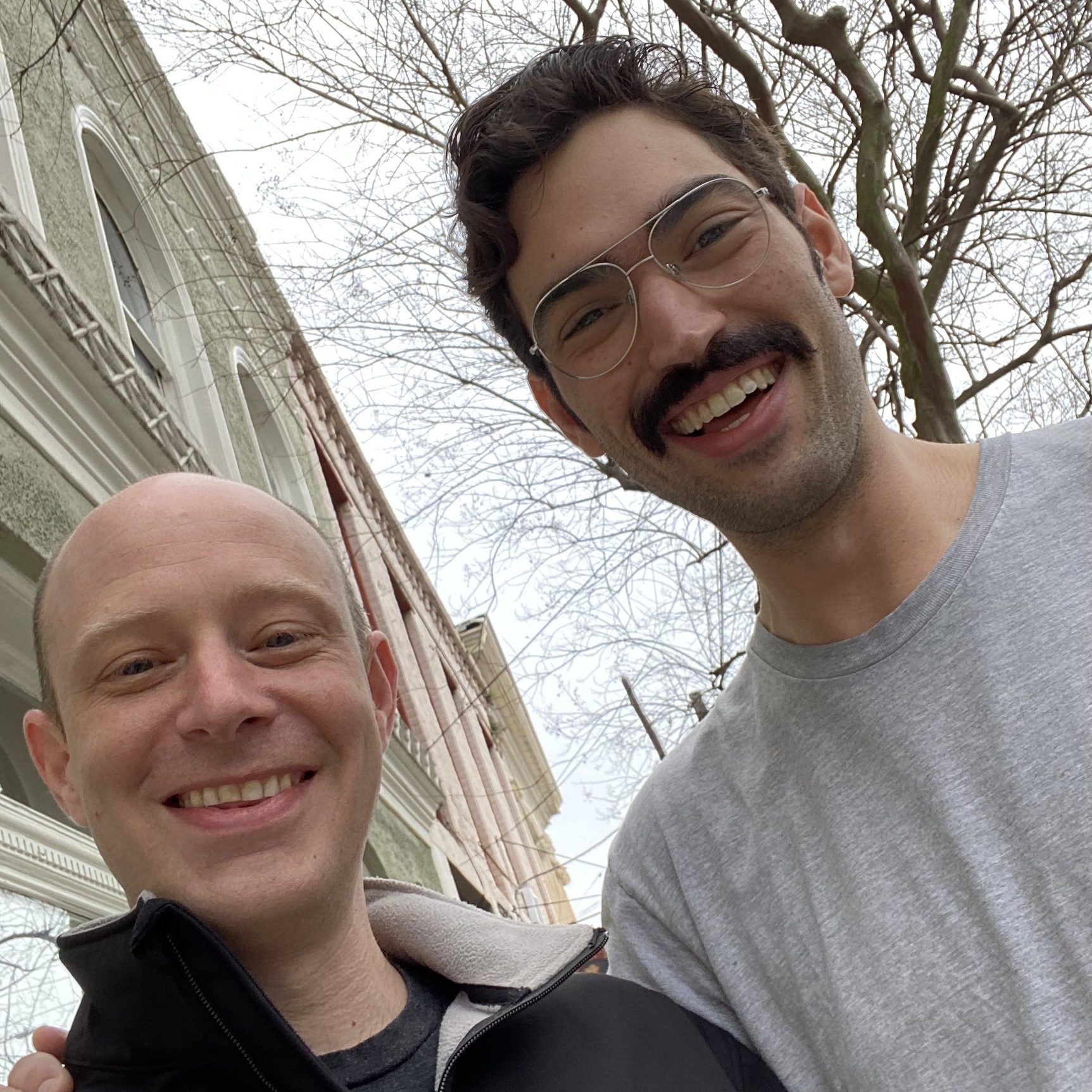 As CEO, I'd take walks or get coffee 1:1 with work anniversary celebration employees. Here's a pic with one.