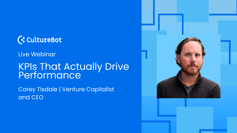 build team KPIs that stick with Corey Tisdale