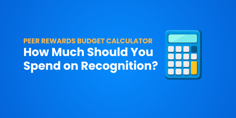 Peer Rewards Budget Calculator
